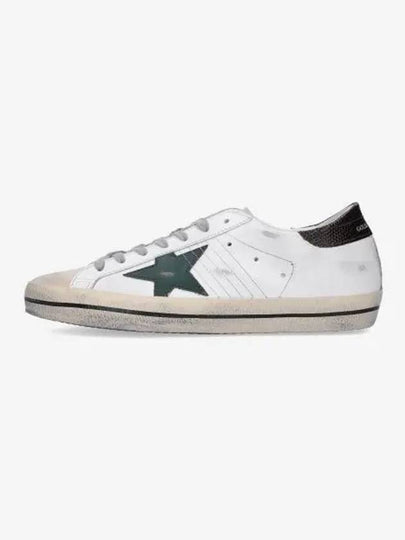 Superstar Brown Tab Low Top Sneakers White - GOLDEN GOOSE - BALAAN 2