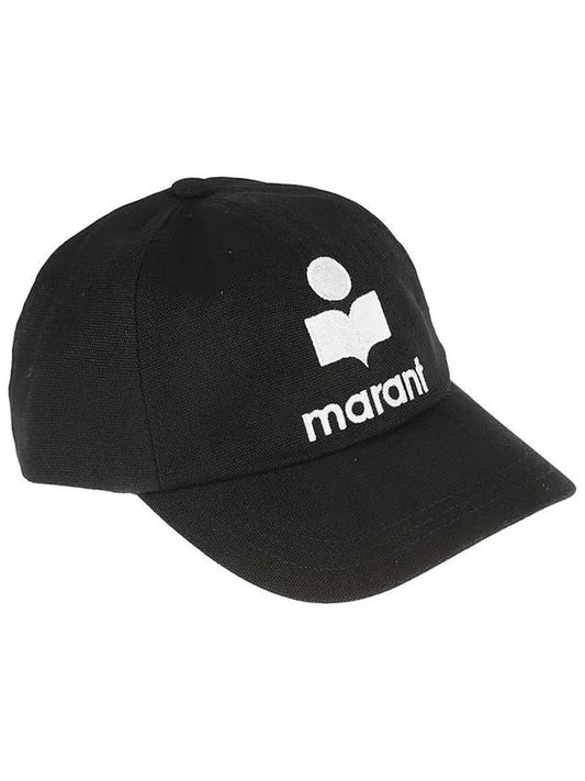 Tyron Embroidered Logo Ball Cap Black - ISABEL MARANT - BALAAN 2