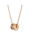 B Zero 1 Mini Necklace Rose Gold - BVLGARI - BALAAN 1