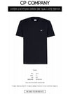 Mini Logo Printing Short Sleeve T-Shirt Black - CP COMPANY - BALAAN 4