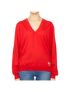 Women's Horsebit Knit Top Red - GUCCI - BALAAN 2