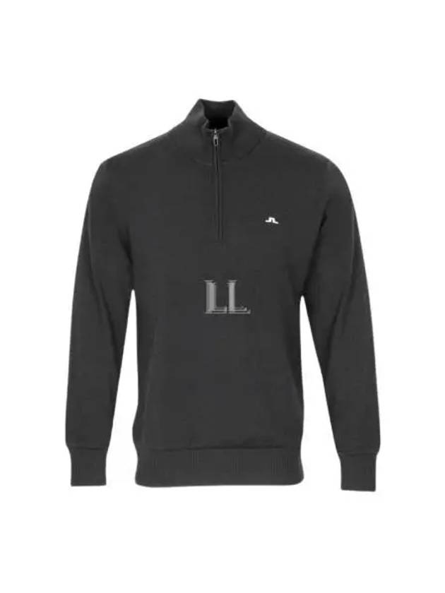 Men's Jeffrey Windbreaker Sweater Dark Grey - J.LINDEBERG - BALAAN 2