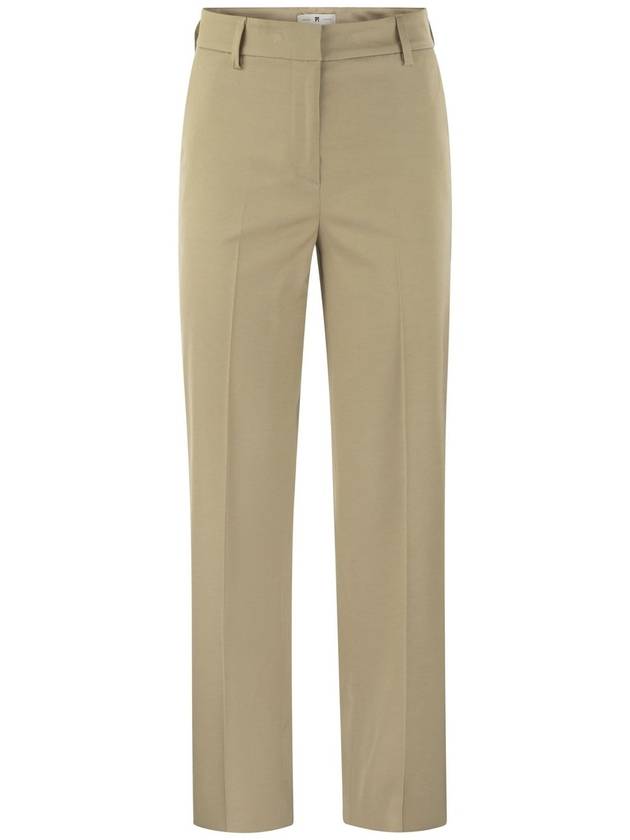 AMBRA - Stretch viscose trousers - PT TORINO - BALAAN 1