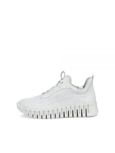 Gruuv Flexible Low Top Sneakers White - ECCO - BALAAN 2