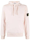 Wappen Patch Cotton Hoodie Pink - STONE ISLAND - BALAAN 2