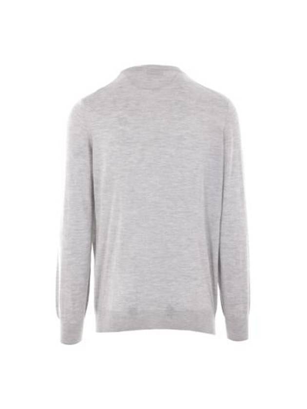 Sweater Gray M2300100CD408 - BRUNELLO CUCINELLI - BALAAN 3