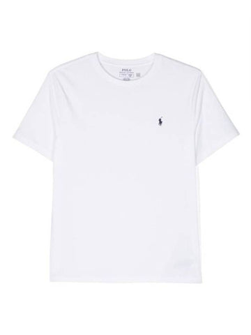 Kids Embroidered Logo Short Sleeve T-Shirt White - POLO RALPH LAUREN - BALAAN 1