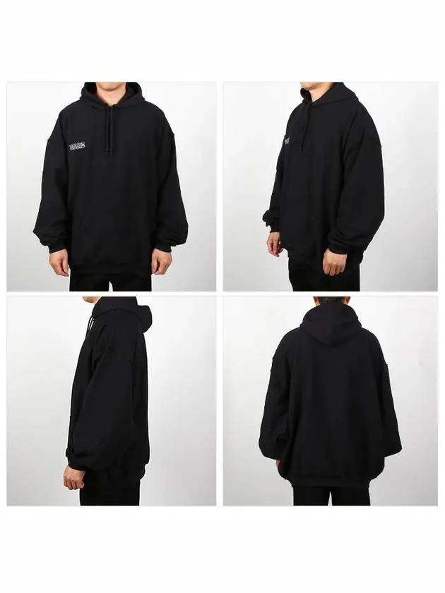 Inside Out Logo Hoodie Black - VETEMENTS - BALAAN 3