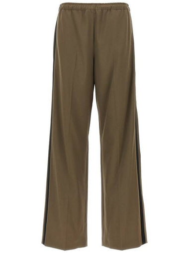 Mm6 Maison Margiela Satin Band Pants - MAISON MARGIELA - BALAAN 1