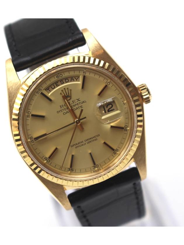 Vintage Day Date 36 Champagne Gold 1803 - ROLEX - BALAAN 3