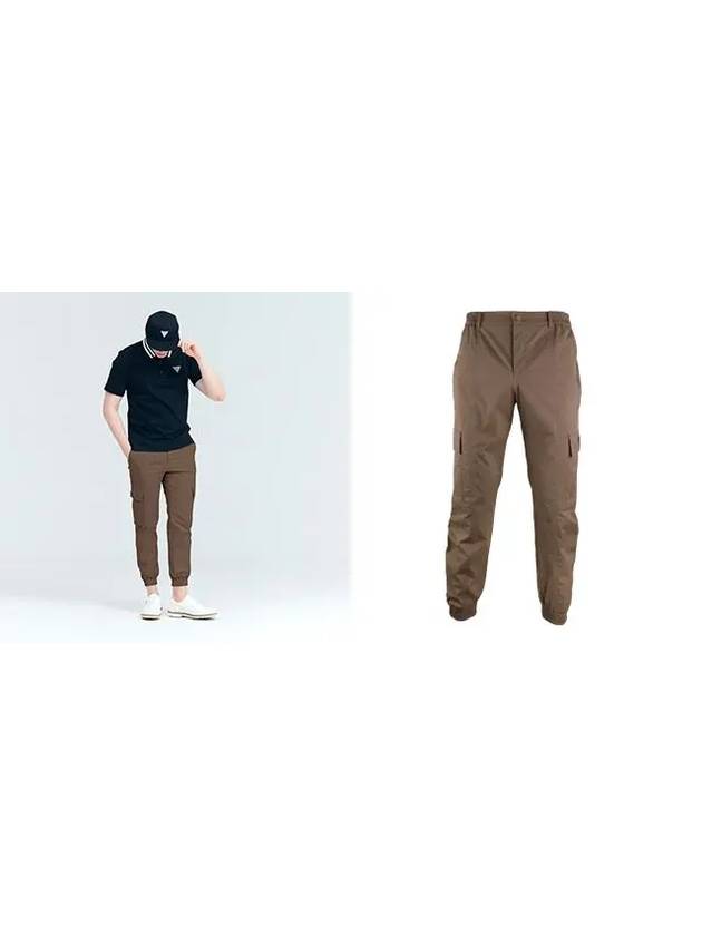 Golf Tennis Men s Cargo Jogger Pants Brown - AVAVE - BALAAN 3