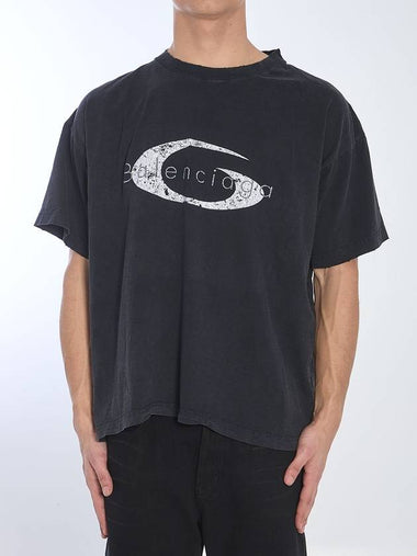 Distressed t-shirt - BALENCIAGA - BALAAN 1