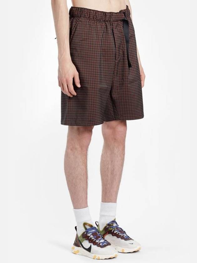 01AR1584060Tech Pack Woven Short PantsOrange Grid - NIKE - BALAAN 4