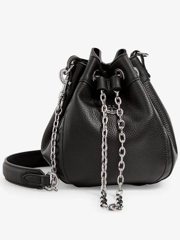 Chrissy Small Bucket Bag Black - VIVIENNE WESTWOOD - BALAAN 3