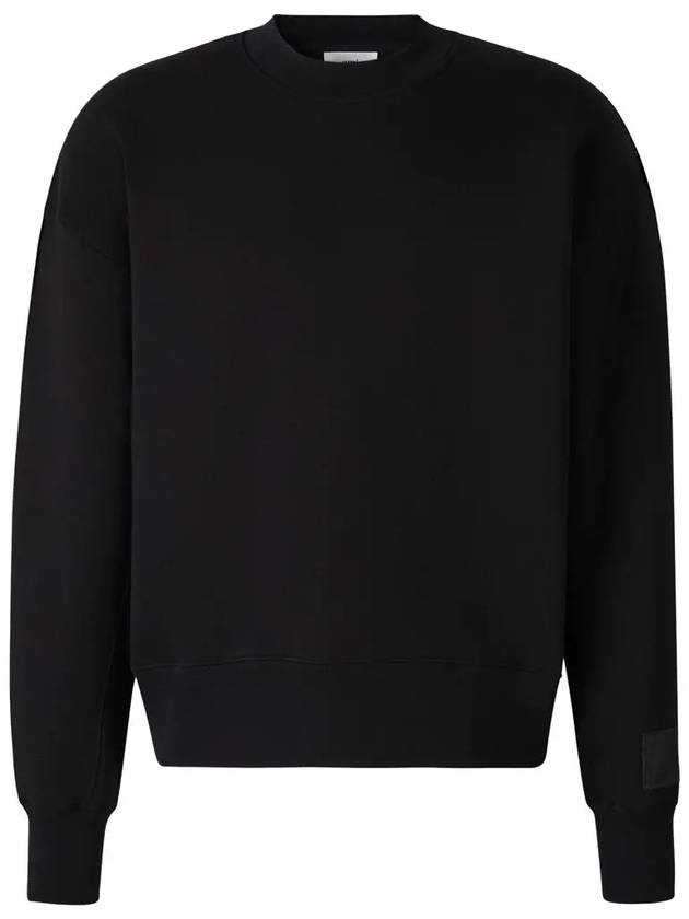 Alexandre Mattiussi Embroidered Logo Sweatshirt Black - AMI - BALAAN 3