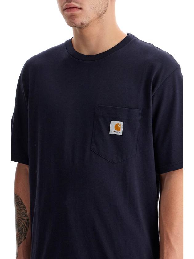 t-shirt with chest pocket - CARHARTT WIP - BALAAN 4