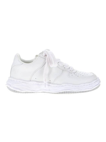 Maison Wayne OG sole leather low-top sneakers white - MAISON MIHARA YASUHIRO - BALAAN 1