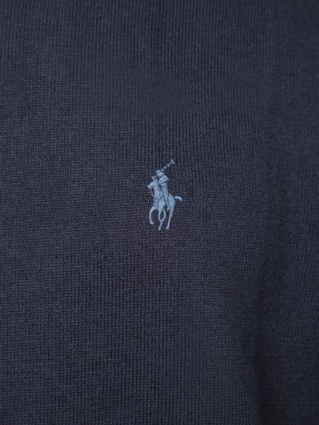 Embroidery Pony Knit Top Navy - POLO RALPH LAUREN - BALAAN 4