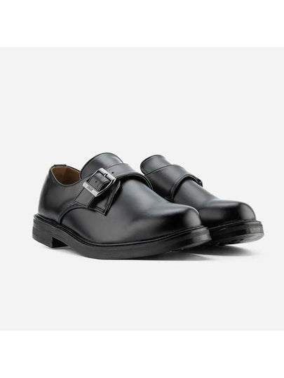 675 Basic Height Increase Monk Strap Lucy Black - BSQT - BALAAN 2