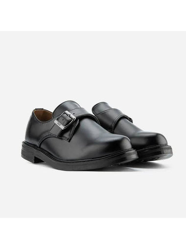 675 Basic Height Increase Monk Strap Lucy Black - BSQT - BALAAN 1