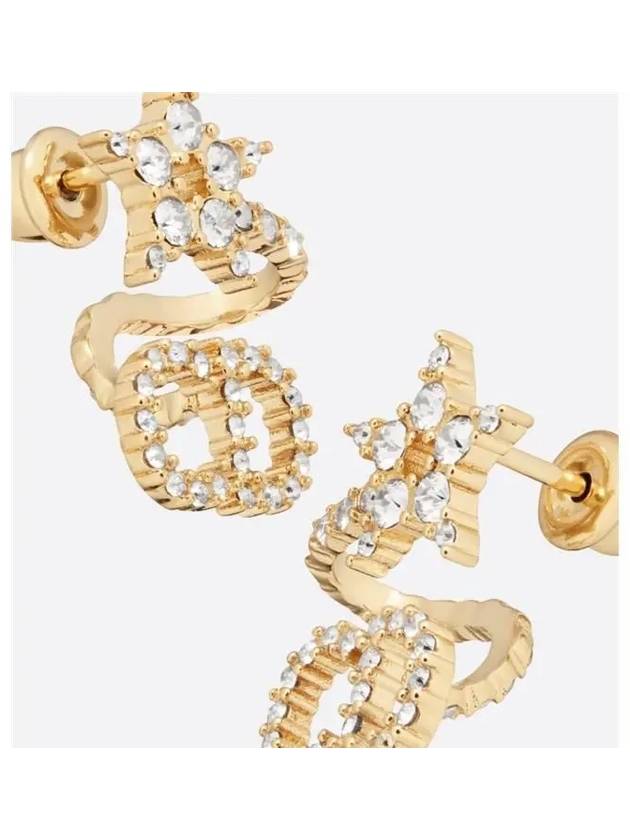 Clair D Lune Earrings Gold - DIOR - BALAAN 5