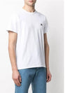 Grey Fox Head Patch Classic Short Sleeve T-Shirt White - MAISON KITSUNE - BALAAN 2