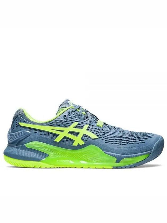 23 Gel Resolution 9 Low Top Sneakers Steel Blue - ASICS - BALAAN 1