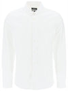 Men's Chemise GreGG Long Sleeve Shirt White - A.P.C. - BALAAN 2