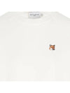 Fox Head Patch Adjusted Sweatshirt Ecru - MAISON KITSUNE - BALAAN 5