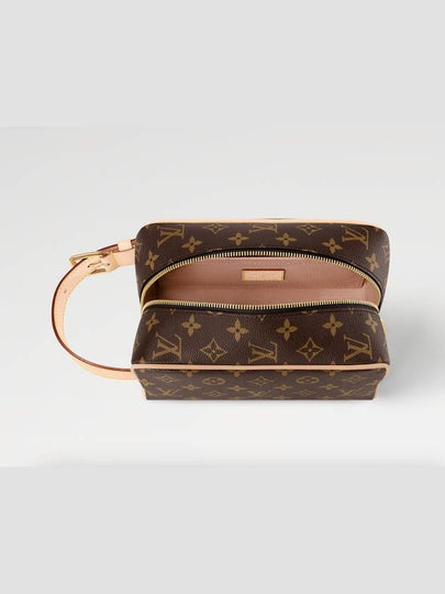 Locker Dopp Kit Monogram Pouch Bag Brown - LOUIS VUITTON - BALAAN 2