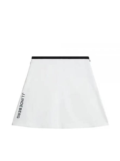 Themba A-Line Skirt White - J.LINDEBERG - BALAAN 2