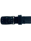 Men's Metal Buckle Leather Belt Black - DSQUARED2 - BALAAN 4