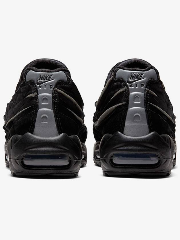 Comme Des Garcons Homme Plus Air Max 95 Low Top Sneakers Black - NIKE - BALAAN 8