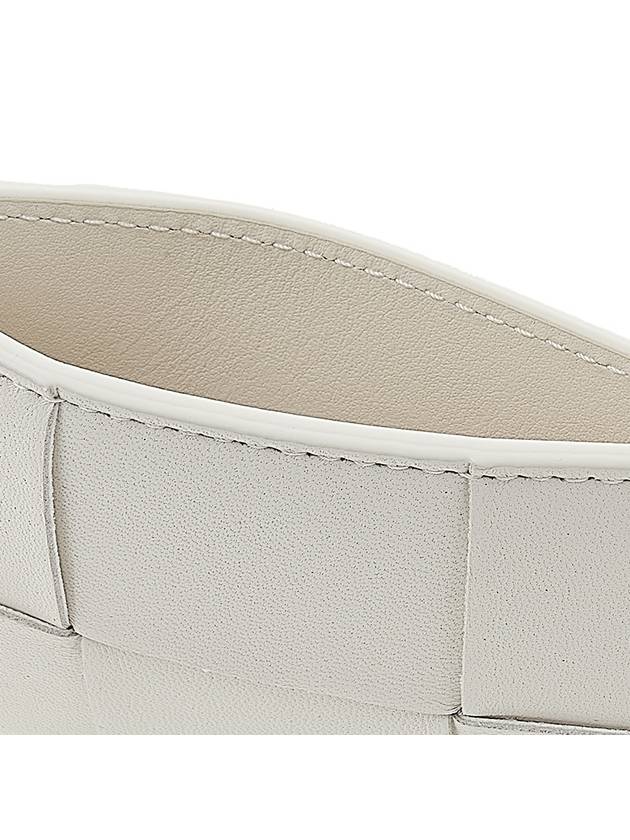 Intrecciato Lambskin Calfskin Card Wallet White - BOTTEGA VENETA - BALAAN 10