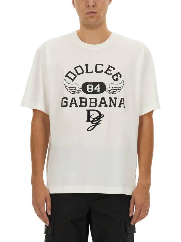 COTTON T-SHIRT - DOLCE&GABBANA - BALAAN 1