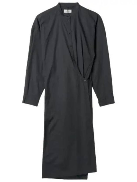 wrap dress black - LEMAIRE - BALAAN 1