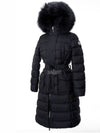 Women's Khloe Long Down Padding Black - MONCLER - BALAAN 5