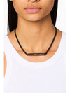 Monogram Chain Necklace_Black (2S3JNC002J19-001) - MARC JACOBS - BALAAN 4