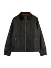 Men's Wax Dom Jacket Dark Green - BARBOUR - BALAAN 1