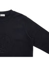 Women's Rhinestone Sweatshirt 8G00022 809LC 999 - MONCLER - BALAAN 4