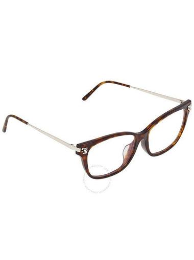 Cartier Demo Cat Eye Ladies Eyeglasses CT0027OA 002 54 - CARTIER - BALAAN 1