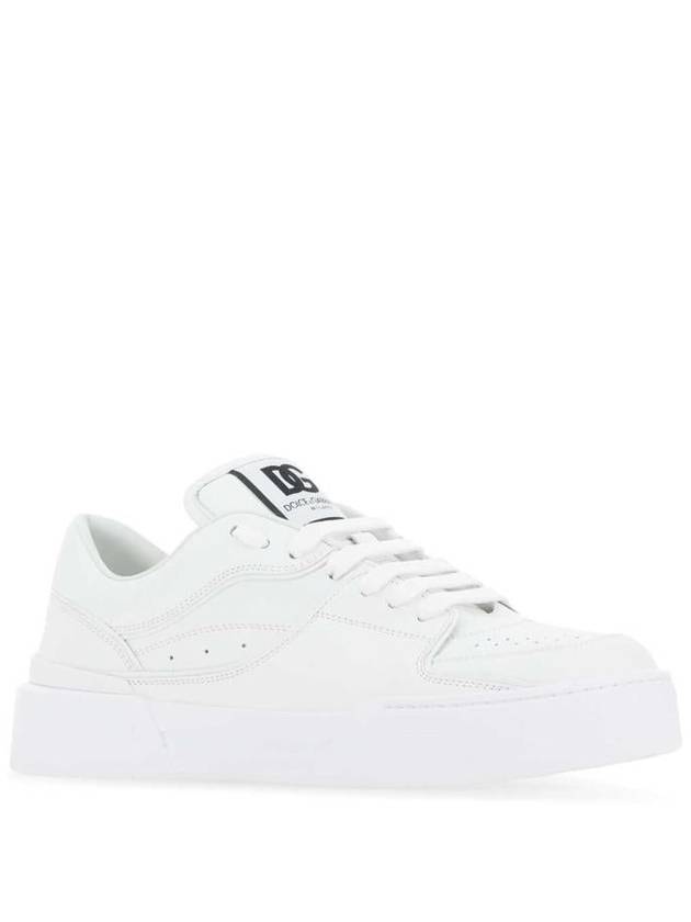 Logo Low Top Sneakers White - DOLCE&GABBANA - BALAAN 3