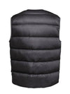 Lens Detail Zip-Up Quilted Vest Black - CP COMPANY - BALAAN 8