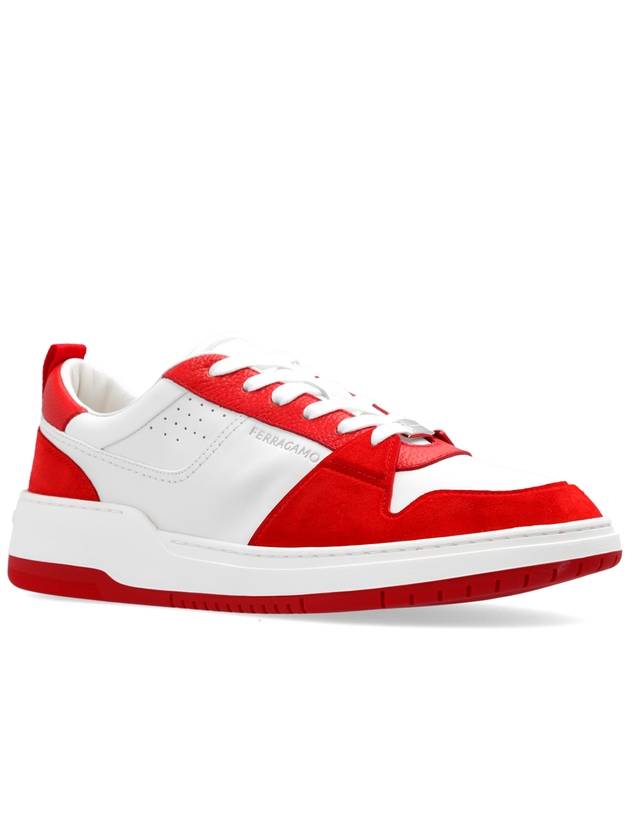 FERRAGAMO ‘Dennis’ Sneakers, Men's, Red - SALVATORE FERRAGAMO - BALAAN 4