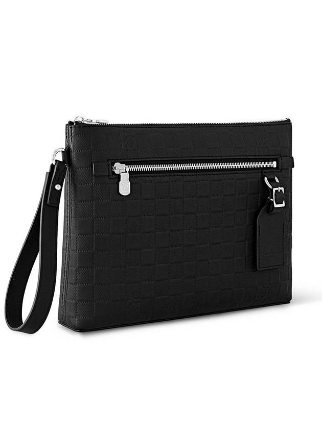 Takeoff Damier Pouch Bag Black - LOUIS VUITTON - BALAAN 4