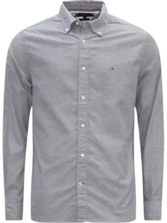 Tommy Hilfiger FLEX OXFORD RF SHIRT MW25037 DW5 400 - TOMMY HILFIGER - BALAAN 1