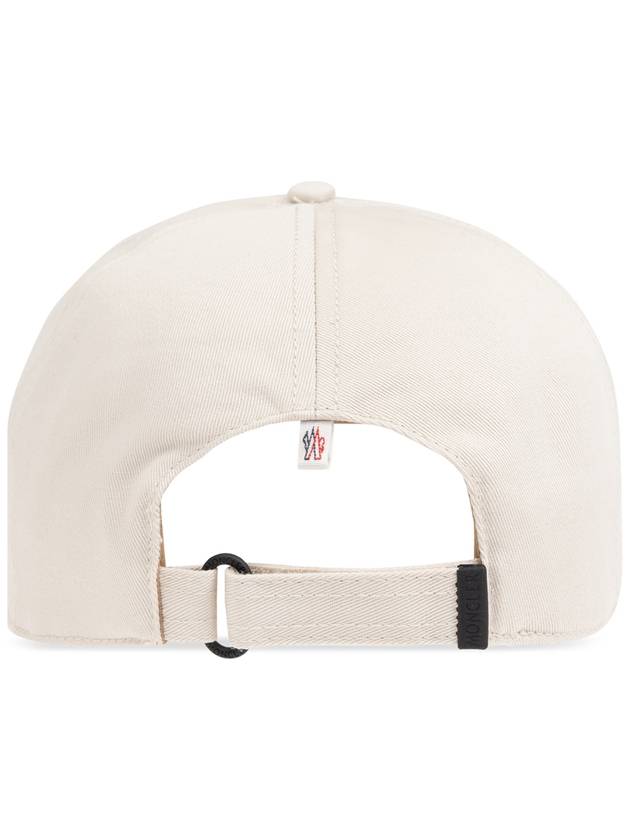 Gabardine ball cap light beige - MONCLER - BALAAN 4