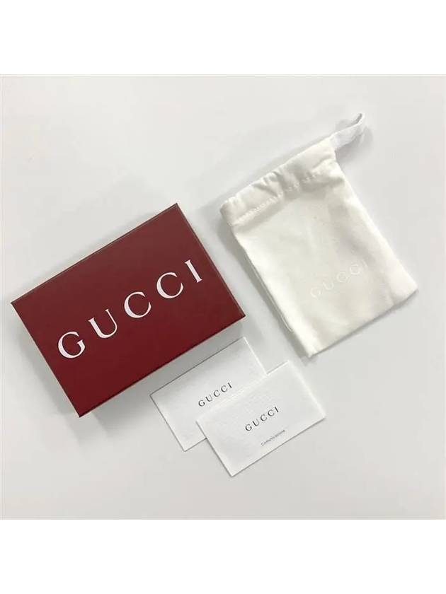 GG Marmont Leather Card Wallet Taupe - GUCCI - BALAAN 7