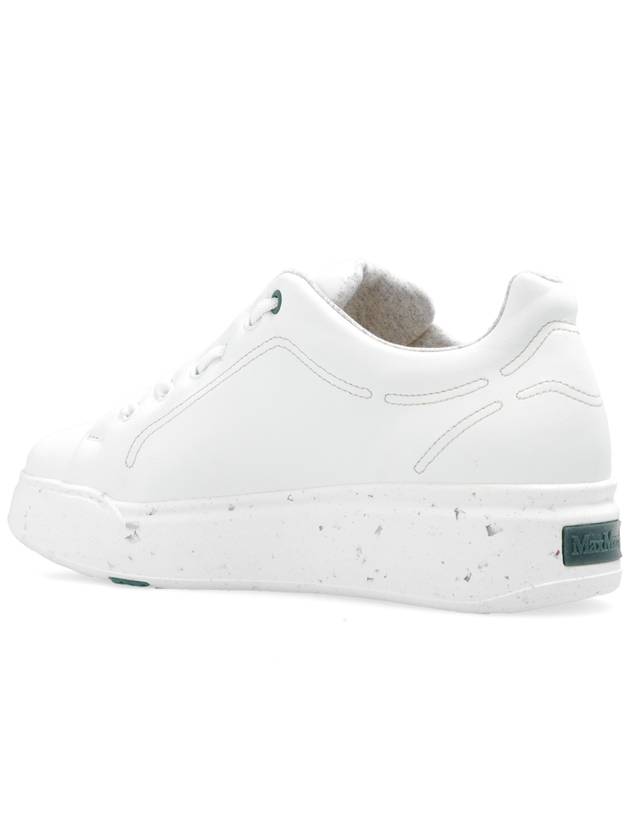 Max Mara Sneakers With Logo, Women's, White - MAX MARA - BALAAN 5