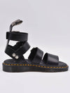 DrMartens x RICK OWENS Men's Black Leather Griffon Sandals DM21S6806 - DR. MARTENS - BALAAN 3